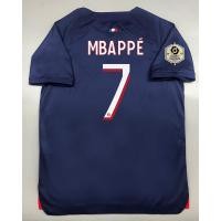 ราคา เสื้อบอล แฟนบอล ปารีส เหย้า 2023 24 PSG Paris Home 7 MBAPPE อาร์มลีคเอิง (20530249097)