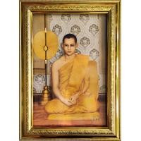 ราคา กรอบรูปกระจกมงคล ในหลวง ร 9ทรงผนวช ขนาด33 5 46 5 เซนติเมตร (17642700630)
