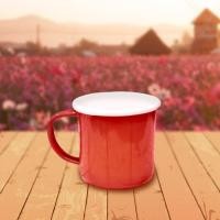 ราคา แก้วโบราณ ขนาด 9 cm มีให้เลือก 4 สี แก้วเคลือบอีนาเมล food grade แก้ววินเทจ แก้วน้ำมีหูจับ แก้วน้ำ วินเทจ แก้วน้ำสังกะสี แก้วเคลือบ vintage Cup (15109574836)