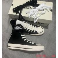ราคา ใหม่NEW รองเท้าผ้าใบหนัง Converse หุ้มข้อสีน้ำตาลสีขาวสีดำขาว ใส่ไม่ได้สามารถเปลี่ยนไซส์กับทางร้านได้ สวยแท้ตรงปก100 สินค้าใช้เวลาเดินทาง 2 3 วัน (14890720761)