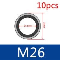 ราคา Fasteners 10 50ชิ้นวงแหวนหัวฉีดน้ำมันโอริงแรงดันสูงเครื่องทำความสะอาดปิดผนึกปะเก็น M6 M8 M10 M12 M14 M16 M18 M20 M22 M24 M27 M30 M36 M33 (21365957531)