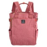 ราคา กระเป๋าAnello 10 pocket 2 way backpack ผ้าแคนวาส มีป้ายกันปลอม กระดุมแบบใหม่ คำว่า carrot co กระเป๋าเป้ กระเป๋าสะพายหลัง (17917631934)