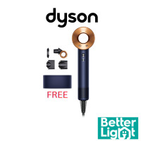 ราคา DYSON HD15 SS 1600 วัตต์ ไดร์เป่าผม Flyaway smootherAir Multiplier 2 in 1 รับประกันศูนย์ไทย (21338072082)