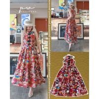 ราคา เดรสคอจีน ผ้าคอตตอนลินินเนื้อดีงามพิมพ์ลายสีสวยละมุนตา ผ้าใส่สบายมากค่ะ รุ่นนี้ทรงพริ้วสวย แพทเทิร์นเป๊ะ หยิบใส่ได้ตลอดปีเลยนะคะ จัดเลยค่ะ ชุดมีซิปหลัง มีกระเป๋าสองข้าง มีซับในค่ะ (21268586708)
