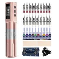 ราคา เครื่องสัก เครื่องสักลาย เครื่องสักไร้สาย ชุดเครื่องสัก LCD มอเตอร์ญี่ปุ่น เหมาะสำหรับผู้รักการสัก ปากกาสักไร้สาย (21267276349)