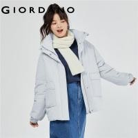 ราคา GIORDANO Women Jackets Windproof Stand Collar Loose Padded Jackets Big Pockets Zip Front Fashion Casual Puffer Jackets 05373731 (20349471549)