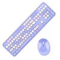 ราคา joa mofii keyboard and mouse set 2 4g usb wireless keyboard and mouse candy color keyboard for laptop ios pc (20496514377)
