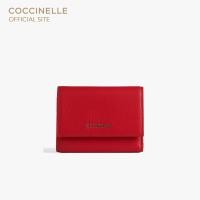 ราคา COCCINELLE กระเป๋าสตางค์ผู้หญิง รุ่น METALLIC สี RUBY (21008594027)