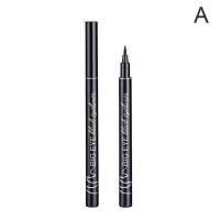 ราคา White Eyeliner Glue Pen Black Liquid Eyeliner Waterproof Long lasting Non smudged Eye Makeup Pen (19574797205)