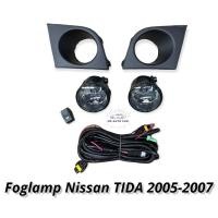 ราคา ไฟตัดหมอก NISSAN TIDA 2005 2006 2007 สปอร์ตไลท์ นิสสัน ทีด้า foglamp Nissan TIDA 2005 2007 (12502686278)