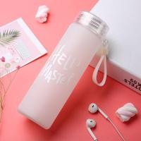 ราคา พร้อมส่ง ขวดแก้ว แก้วใส่น้ำ ขวดน้ำ ขวดใส ขวดใส่น้ำ มีลายน่ารัก ใส่ได้ทั้งน้ำร้อนและเย็น มีหลายขนาดให้เลือก (20187202427)