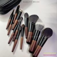 ราคา Set W12 เซตแปรงแต่งหน้าพกพา mini brush set พร้อม กระเป๋าแปรง (20633612419)
