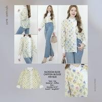 ราคา SLYQ BLOSSOM BLISS CHIFFON BLOUSE เสื้อเบลาส์กระดุมหน้าแขนยาวแต่งระบาย พิมพ์ลายดอกไม้ (21332026865)