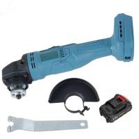 ราคา Monqiqi เครื่องเจียรมุมไร้สาย 18V ลูกหมูไร้สาย เครื่องเจียแบต หินเจียรแบบไร้สาย ลูกหมูไฟฟ้า หินเจียรไร้สาย ลูกหมูหินเจียร แบตใหญ่ Li ion 2 ก้อน ลูกหมูหินเ ครื่องเจียร์ไร้สาย (20803750284)