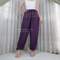 ราคา กางเกงขายาว ผ้าสปัน นุ่มพริ้ว เบาสบาย ใส่ได้ทั้งชายและหญิง (20364365086)