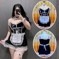 ราคา ชุดเมดแม่บ้านสุดเซ็กซี่XL XXL 50 100กก ชุดนอนไม่ได้นอน (16170607210)