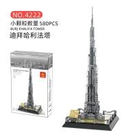 ราคา Wange โมเดลสถาปัตยกรรม4222ของ Burj Khalifa ในดูไบใช้ได้กับเลโก้ของขวัญ Mainan Balok ตัวต่อของเล่นเด็ก ของเล่นเพื่อการศึกษา ใช้ได้กับเลโก้ (19090397778)