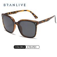 ราคา BRANLIVE DR แว่นกันแดดกรอบใส แว่นตาพับได้ foldable glasses (15141892483)
