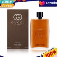 ราคา น้ำหอมผู้ชาย Gucci Guilty Absolute Pour Homme 90 ml กล่องซีล (13036589958)