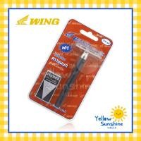 ราคา WING ที่โกนหนวดขนนก ตราขนนก Feather No S4 แผงสีน้ำตาล พร้อมใบมีดขนนก โกนหนวด โกนผมได้ ซื้อ 5 แถม 1 (1285644333)