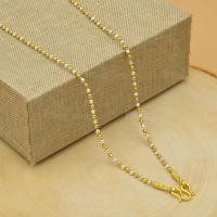 ราคา สร้อยสองกษัตร24k สร้อยคอสองกษัตริย์ ไม่ลอกไ่ม่ดำ กลมเม็ดเล็ก 2 มิล งานเคลือบแก้ว สร้อยทองไมครอน งานเคลือบแก้ว LD สร้อยทองสองกษัตริย์ (20004987827)