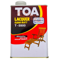 ราคา TOA T 5500 แลคเกอร์ด้าน แลคเกอร์ แล็กเกอร์เคลือบเงาไม้ ขนาด 0 946ลิตร 1 4 กล ทีโอเอ แลคเกอร์ ทาไม้ (7089530485)