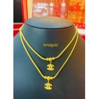 ราคา KMDGold สร้อยคอทอง2สลึง ลายเบนซ์ระย้า สินค้าทองแท้ ขายได้จำนำได้ พร้อมใบรับประกัน (20816586584)