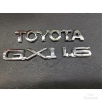 ราคา โลโก้ toyota 1 6 GXi ชุด 3 ชิ้น (8145898909)