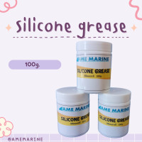 ราคา Silicone grease 100g ซิลิโคนจาระบี ซิลิโคนหล่อลื่น ไม่มีเคมี จาระบีแบบกันน้ำ ขนาด 100กรัม (20455886995)