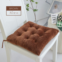 ราคา เบาะรองนั่ง สีพื้น เบาะนั่ง สี่เหลี่ยม หมอนรองนั่ง นุ่มสบาย ดีไซน์น่ารัก พร้อมเชือกคล้องเก้าอี้ (20603768097)