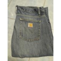 ราคา Carharrt jeans กางเกงยีนส์ขากระบอก เอว33 34ยาว42ปลายขา9 (15815410961)
