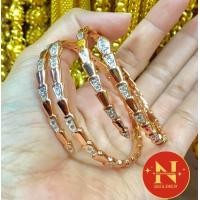 ราคา กำไลแฟชั่น ลายงู ขนาดฟรีไซร้ ฝั่งเพชรมี3 สีทอง สีเงิน สีนาค งานสวยเสมือนจริง งานหุ้มทอง งานเศษทอง หุ้มทอง 24K เครื่องประดับทองโคลนนิ่ง นพคุณห้างทอง (19933828517)