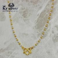 ราคา Kr silver สองกษัตริย์เงินแท้ สร้อยคอเงินแท้สองกษัตริย์ ลายเม็ดจีบ ขนาด 2 5 มิล ยาว 17 นิ้ว 20 นิ้ว 23 นิ้ว น้ำหนักสองสลึงกว่า (9946080062)