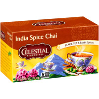 ราคา Celestial Seasonings India Spice Chai Tea USA Imported เซเลสเทล อินเดีย สไปซ์ ชัย ที ชา 3g x 20 tea bags (400314243)