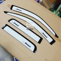 ราคา กันสาด d max สีขาว สำหรับ 4 ประตู ใส่ปี 2002 ถึงปี 2011 (10571894419)
