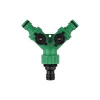 ราคา ชุดต่อก๊อกแบบสวมเร็ว ข้อต่อสวมเร็ว เข้ากับสายไมโคร แบบแยกสองทาง6หุน 4หุน รดน้ำต้นไม้ แต่งสวน จัดสวน หัวพ่นหมอก ก็อกน้ำแยก 2 ทาง มีวาล์ว (19413232353)