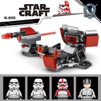 ราคา เลโก้สตาร์วอร์ส ยานอวกาศ ป้อมปืน ทหาร สตอร์มทรูปเปอร์ บล็อกของเล่นตัวต่อสตาร์วอร์ส (19670222923)