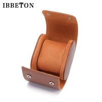 ราคา IBBETON Luxury 3 Slot Watch Roll Travel Case Portable Vintage Leather Watch Display Case Watch Storage Box Watch Organizers Of Men Gift Mens And Womens Watch Storage Box (20432405267)