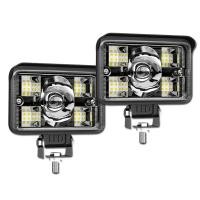 ราคา SHK 4 นิ้ว 72 วัตต์ Led ไฟสปอตไลท์ ไฟสปอร์ตไลท์รถยนต์ไฟหน้ารถไฟท้าย แสงสีขาว สีเหลือง ไฟตัดหมอกรถจักรยานยนต์รถบรรทุก 12V 24V 72W LED (13701524355)