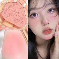 ราคา XIXI สีชมพูบลัชออน Platte เครื่องสำอางบลัชออนแบบขาวดำแก้มแบบธรรมชาติขนาดพกพา (18986337897)