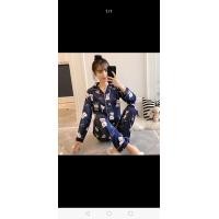 ราคา รุ่น504ลาย พร้อมส่งจ้า ชุดนอนผู้หญิงผ้าซาตินลายน่ารัก เสื้อแขนยาว กางเกงขายาว ผ้านิ่มสวมใส่สบาย จ่ายเงินปลายทาง (19839176610)