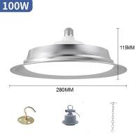 ราคา ส่งฟรี Saneluz โคม โคมไฟโรงงานไฮเบย์ 50W 100W 150W 200W Highbay LED แสงสีขาว Daylight 6500K เลือกใช้งานได้เลย โคมไฟไฮเบย์ โคมไฟโรงงาน AC 220V led (20928983622)