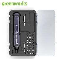 ราคา Greenworks ชุดไขควงไฟฟ้าขนาดเล็ก8Nm สูงสุด4V ไร้สาย2000มิลลิแอมป์ต่อชั่วโมงชาร์จด้วย USB ได้26บิต (21170592899)