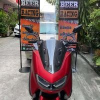 ราคา ชิวหน้าnmax all new ทรงโลมา ทรงสูง สำหรับปี2020ขึ้นไป ขนาดชิว 30 นิ้ว yamaha N max ชิวใส ชิวแต่ง บังลม ของแต่งnmax อุปกรณ์แต่งรถn max (7874195284)