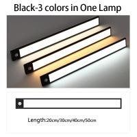 ราคา Pzsunly ไฟ LED ใต้ตู้ไฟเซ็นเซอร์ตรวจจับการเคลื่อนไหวบางเฉียบสำหรับตู้ครัวตู้เสื้อผ้าในห้องนอนไฟ20 30 40 50ซม (21170295023)
