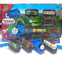 ราคา รถไฟโทมัส พร้อมราง 14ชิ้น 4โบกี้ 266 (13156558018)