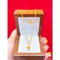 ราคา สร้อยคอเงินชุปทองแท้พร้อมจี้ 0 3 กรัม 4 แบบ ทองคำแท้ 96 5 น้ำหนักทอง 0 3 กรัม มีใบรับประกันสินค้า ขายได้ (19776866149)