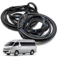 ราคา ยางกันกระแทกขอบประตู ยางกันรอยประตู ยางขอบประตู ประตูหน้า สีดำ สำหรับ Toyota Commuter Hiace ปี 2005 2018 (1858306827)