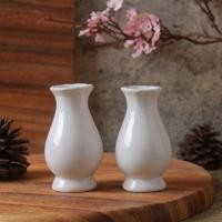 ราคา set คู่ 2 ชิ้น แจกันเล็ก แจกัน 3 นิ้ว แจกันหิ้งพระ แจกันเซรามิค แจกันดอกไม้ ของตกแต่งบ้าน (17353590227)
