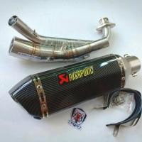 ราคา ชุดท่อ MSX125 ท่อแต่ง MSX125SF ท่อ Demon125 ปลายท่อ AK14 นิ้วเคฟล่า (18872060671)